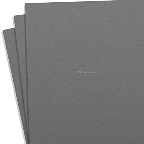 Image of BOLTARON Thermoform Sheet - (Haircell /Smooth) - (.080 Thickness) - (12in x 12in) - (Gunmetal Gray) - (3 Sheets)