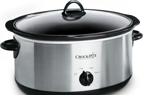 Crock-Pot 7-Quart Manual Slow Cooker, Family...