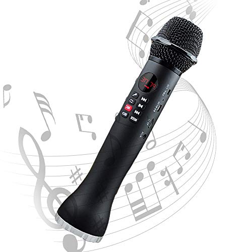 Bluetooth Karaoke Microphone, 3 in1 Kids Portable Wireless Mic Singing Karaoke Machine Handheld