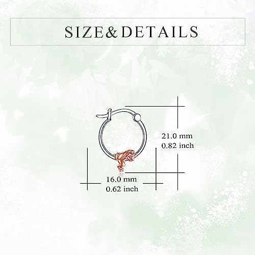 YFN Hoop Earrings with Cat Hummingbird Bird Horse Snake Mountain Dinosaur Earrings Sterling Silver for Sensitive Ears Cute Animal Hoops Gifts for Women2