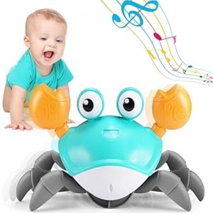 Adeokay Krabbe Baby Spielzeug für Frühförderung
