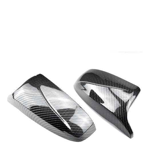Coque rétroviseur BMW X5 E70 en look carbone pour une finition sport élégante