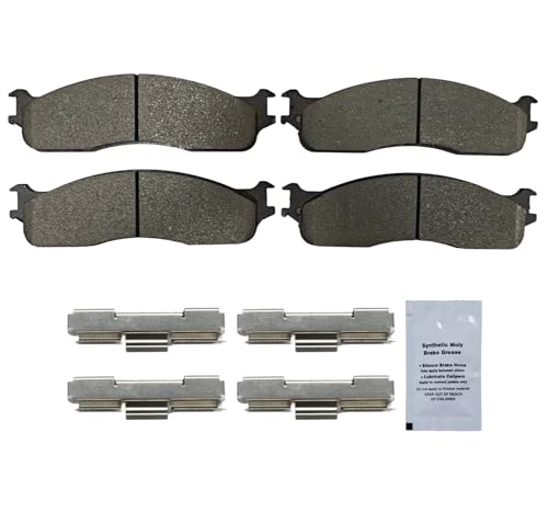 Image of HUSCH D965 Front Ceramic Brake Pads Kit Fit For Dodge Ram 1500 /2500 /3500 2006-2008