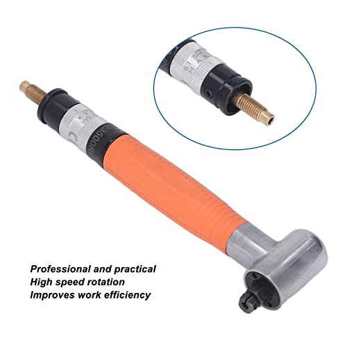 Right Angle Pneumatic Pen Die Grinder 50000 Rpm 90 Degree Angled High Speed Air Pencil Die Grinding Machine 3.0Mm Collet #TOP2
