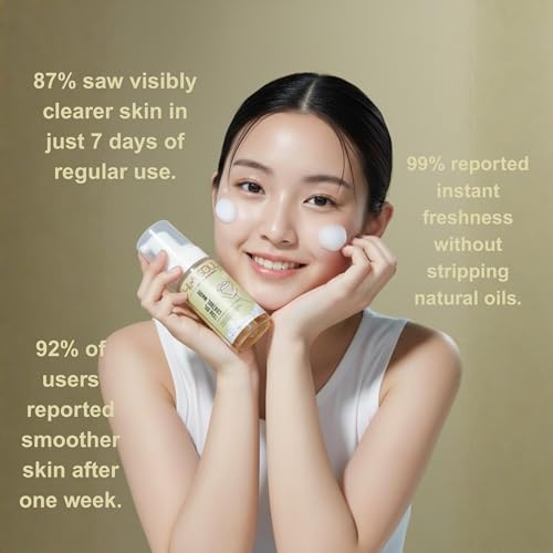 Image of Teen Oil Control Foam Wash | Soothing and Gentle Foaming Face Cleanser Infused with Niacinamide, Zinc PCA, Lotus, Witch Hazel & Himalayan Botanicals | Powerful Oil & Acne Control | pH Balanced 5.5, Sulfate-Free, Dermatologist-Tested | 100ml