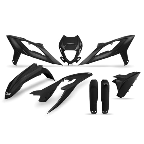 Kit noir Beta RR 400 2023-2024 UFO PLAST plastique cassé solution enduro