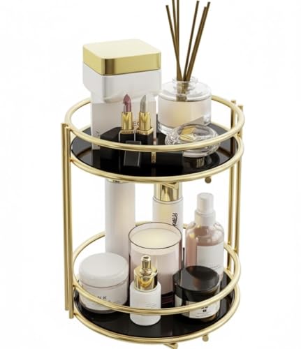 Organizer Trucchi Cosmetici Make Up Vassoio Organizzatore - Organizer per Cucina e Trucchi per Mobile - Elegante e Pratico per un Ambiente Ordinato e Funzionale