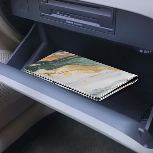 Organizador para auto color mármol miniatura 6