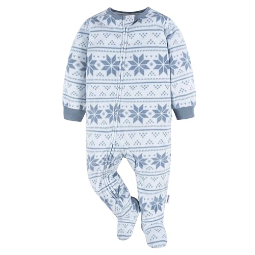Image of Gerber Baby & Toddler Fleece Footed Pajamas 2-Pack