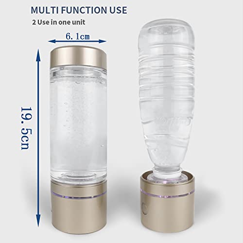 Générateur d'hydrogène SPE PEM et bouteille d'eau à hydrogène enrichie 240ml