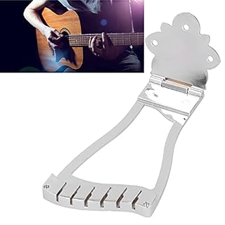 Cordiers de guitare, remplacement de cordier à pont ouvert en métal pour instrument de musique pour jazz(Argent) - Les Beatles, Paul McCartney, John Lennon, RIngo Starr, George Harrison Cordiers de guitare, remplacement de cordier à pont ouvert en métal pour instrument de musique pour jazz(Argent) – Image 4