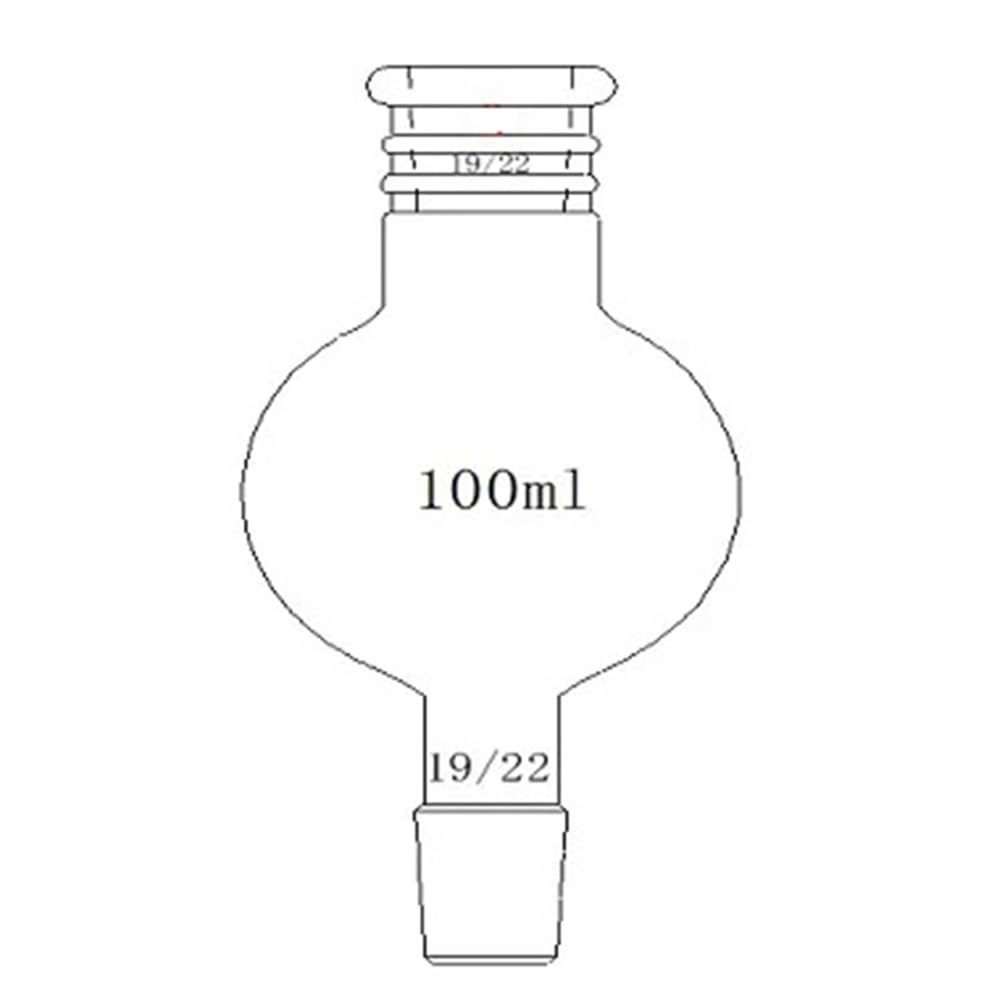 Vetreria da laboratorio Bottiglia di stoccaggio for giunti migliorati in vetro borosilicato C18(100mL-C189100JQ)