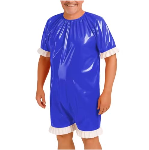 Body de manga corta para hombre ideal para fiesta de disfraces y eventos nocturnos de cosplay