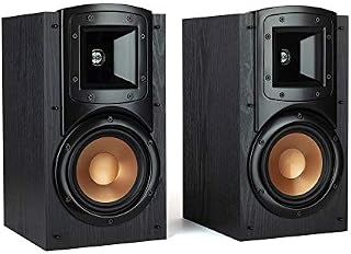 Klipsch Synergy Black Label B-200 Bookshelf Speakers with Tractrix Horn Technology and efficient Design