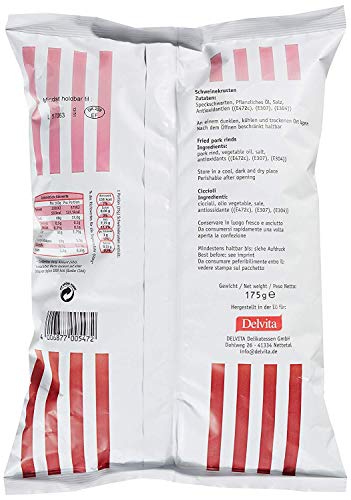 Delvita Schweinekrusten (3 x 175 g) - Speckkrusten - Knabberei