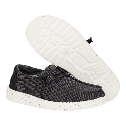 Image of HEYDUDE Women's Wendy Stretch Sox Slip On Loafer | Lightweight Stretch Mesh Easy On | Elastic Laces, Sock Like Fit