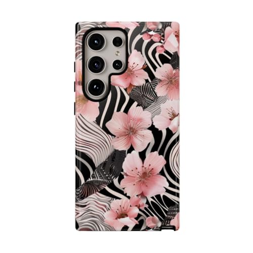 Coque Samsung S24 Ultra fleurs roses : un style printanier au quotidien