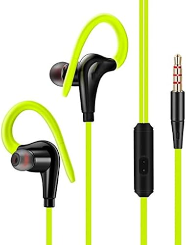 Luvfun Auricolari  Auricolare in-Ear Bassi Potenti Alta Definizione con Microfono Controller compatibili con Smartphone Android Headset Stereo 3 5 Pack -Nero-6