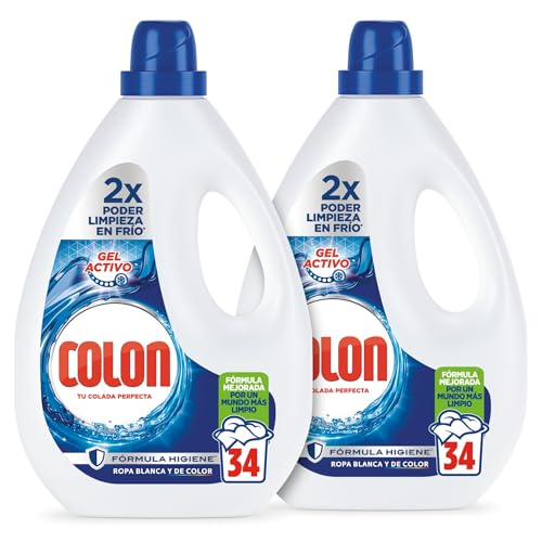 Colon Gel Activo Detergente para ropa 68 lavados Formato 2...