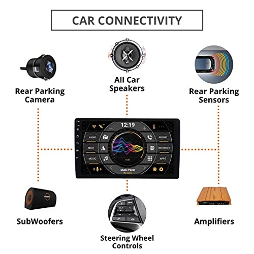 Image of Audio Wheels TS-7 Android Car Stereo with 2GB /32GB Touch Screen Car Radio /BT /GPS Navigation, Multimedia Audio and Video Player (9 Inch Android Screen)
