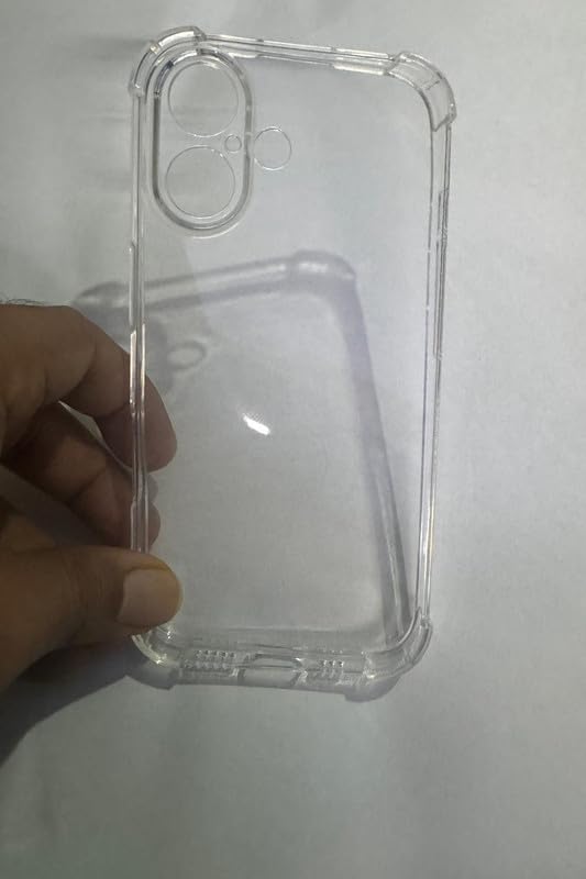 QsmQam[Special Promotional Price Back Cover Case Compatible for iPhone 16 6.1-Inch,Camera Protection, Advanced Air Cushion Drop Protection,[Non-Yellowing] Shockproof Transparent TPU Clear Bumper (B0DGVBT2GX) Amazon Price History, Amazon Price Tracker
