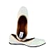 Anarkali Rice Cut Traditional Handmade Jutti for Women & Girls Embroidered Punjabi Ethnic Flat Shoes Indian Mojari Slip-On Leather Footwear for Wedding, Festive & Casual Wear (Off-White, 5)