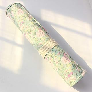 Organizador de brochas de maquillaje de lona ...