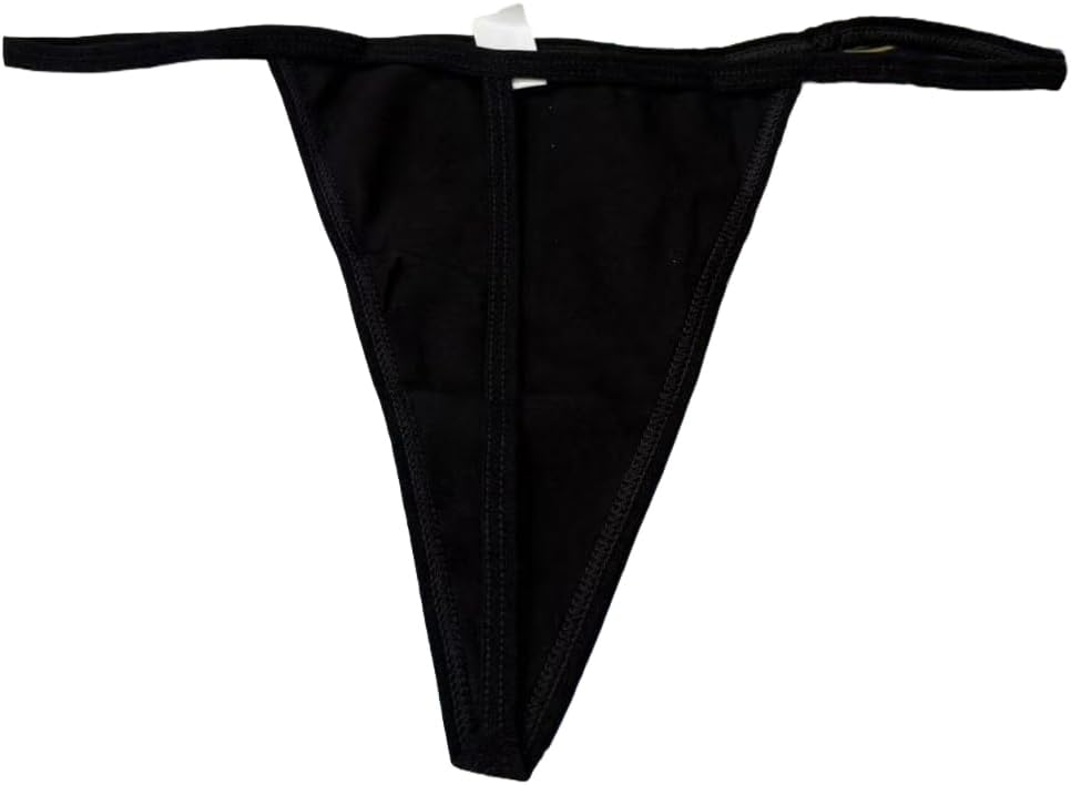 Cotton G-String Thongs for Women Breathable Thong Panties 4 Pack - Image 4