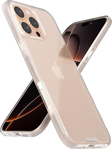 Smartish iPhone 16 Pro Max Clear Case, Gripmunk, Anti-Yellowing, Slim Grip