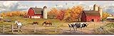 Chesapeake HTM48431B Winslow Red American Farmer Portrait Wallpaper Border