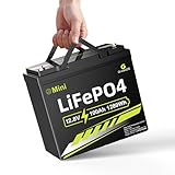 GREENOE 12V 100Ah Mini LiFePO4 Battery, Smaller Than BCI Group 31 Built in100A BMS,Low Temperature Protection,1280Wh, Up to 15000 Cycles, Lithium Battery for RVs, Trolling Motor & Solar System
