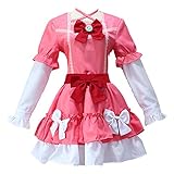 Anime Eromanga Sensei Cosplay Costumes Elf Yamada Uniforms Halloween Carnival Party (XL) Pink