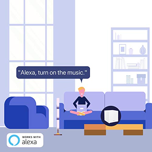 Image of Tenda MW12 AC2100 Tri-Band Whole Home Mesh Wi-Fi System, 3 Gigabit Ports, 6000sq Wi-Fi Coverage, Easy Set Up, Work with Amazon Alexa, Router and Wi-Fi Booster Replacement (Pack of 3)