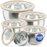 Ziruma Non-Toxic Mixing Bowls with Lids ...