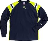 Fristads Kansas Workwear T-Shirt L/Sleeve 111842 Gr. XL, Dunkles Marineblau
