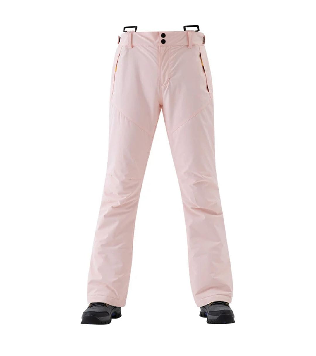 Pantalones de esquí de montaña para hombres y mujeres al aire libre a prueba de viento cálidos pantalones de nieve invierno moda senderismo resistente al viento pantalones de esquí