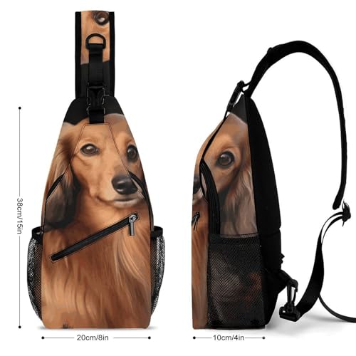 Bolso cruzado estilo bandolera para hiking y viajes miniatura 2