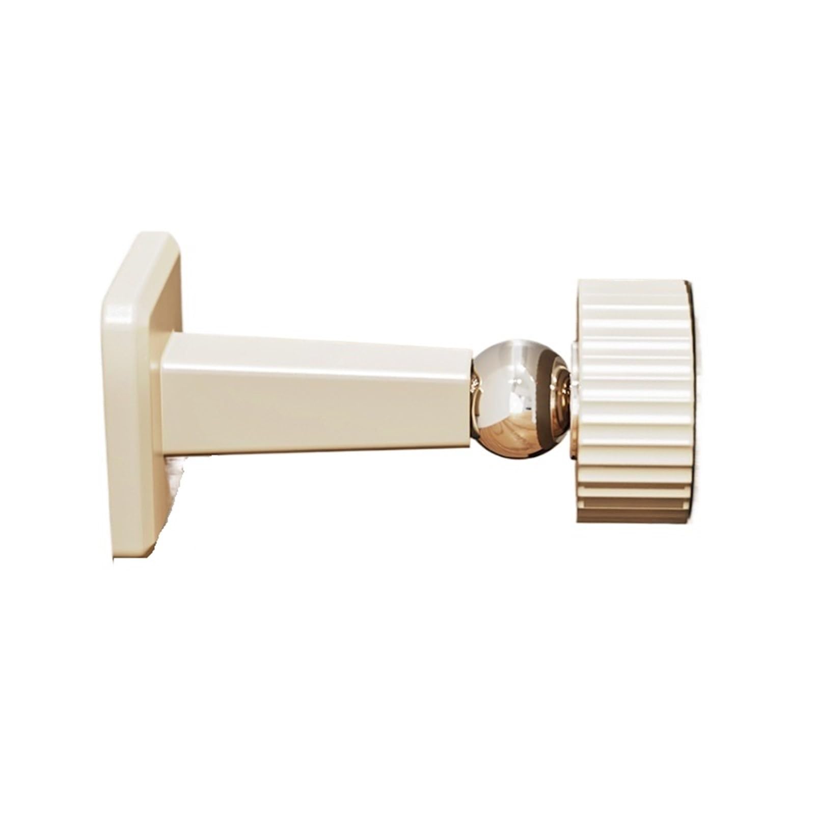 Luercher Beige Door Stop Magnetic Door Stopper Heavy Duty Magnetic Doorstop Rubber Door Holder With Wall&Floor Mounte For Home(Beige)