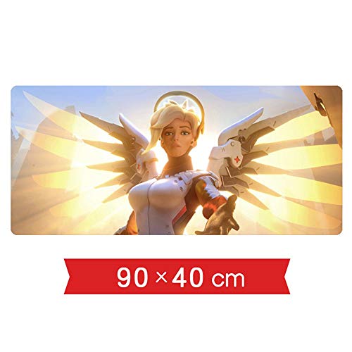 Preisvergleich Produktbild Pionier-Spiel Office-Mauspad, Großes Format 900X400Mm, Rutschfeste Gummibasis, Robuste Heftkante, G Mauspad