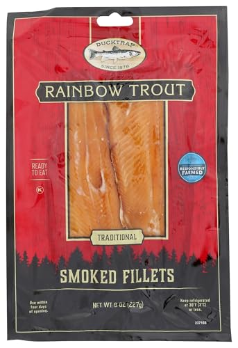 Ducktrap River Smoked Trout Fillet, 8 OZ