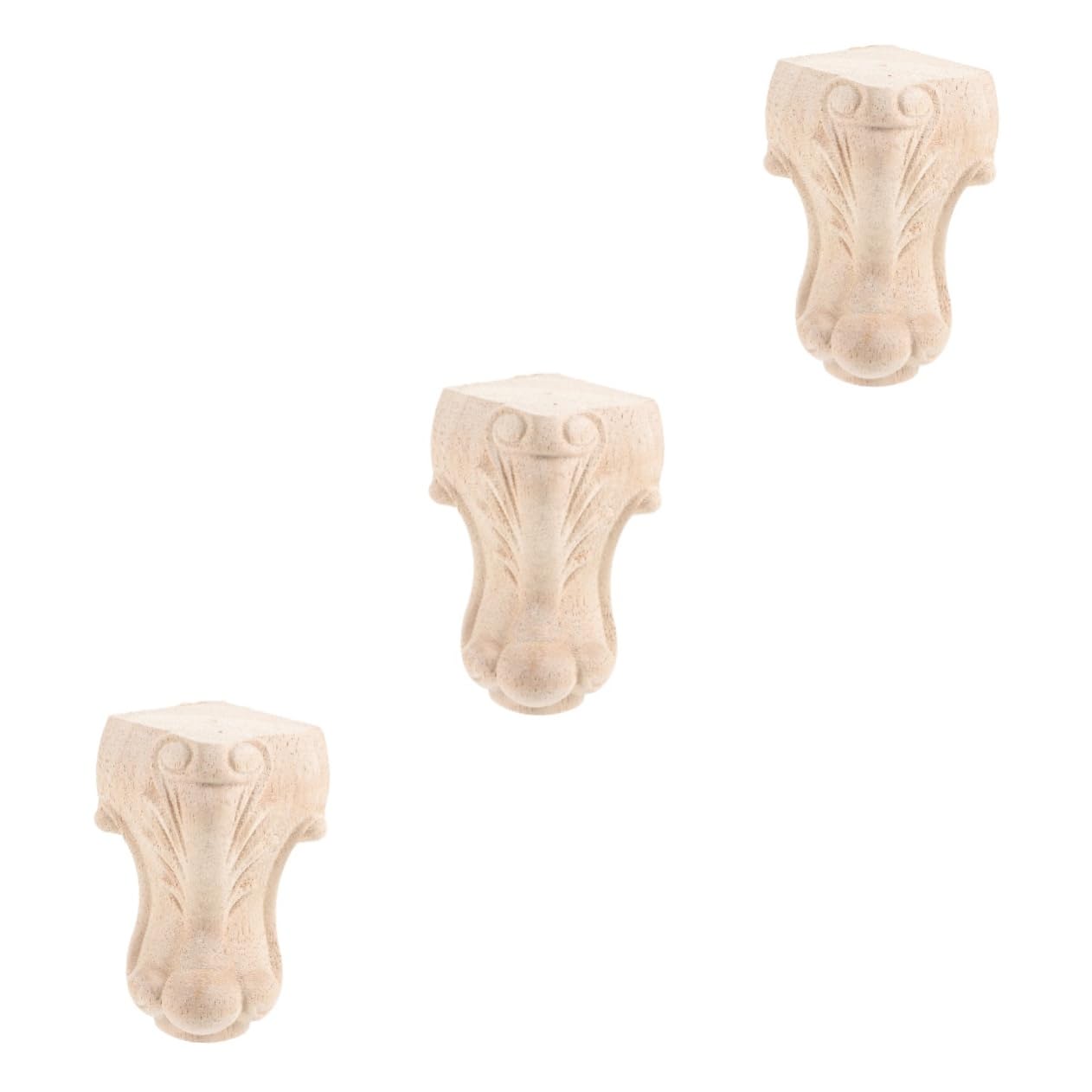 Patas para muebles industrial con extensores y almohadillas antideslizantes para sofá 3 piezas