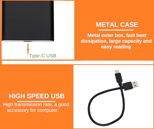 Image of Dolgix 512GB SSD Gen-2 Mini Portable External SSD Ultra High Speed, USB-Type-C 3.2 & for Windows, MAC, Smart Phone, 3 Years Warranty, Made in India