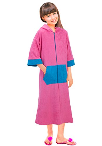 Girls zip up robe Clearance