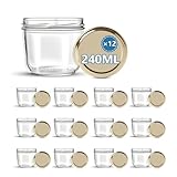 Le petit pot de 24cl en verre: Hauteur 67.6mm, Diamètre 86.2mm, Poids de 140g, Capacité (ml): 240ml. Il est très adapté pour les purées maison notamment.