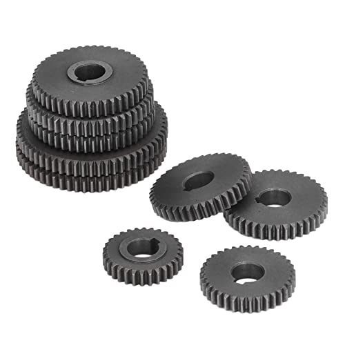 Image of 9Pcs Metal Gear Set Mini Lathe Cutting Machine Gears