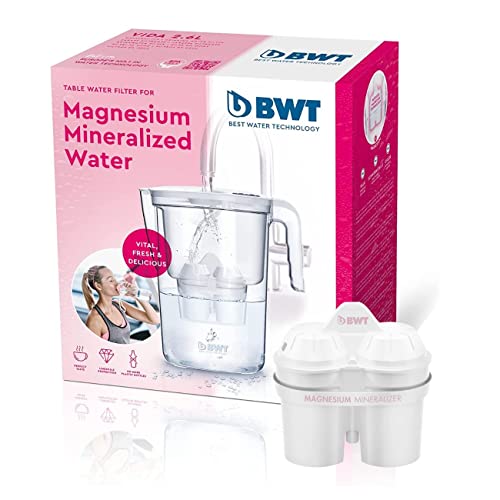 BWT carafe purificatrice d'eau vie - 2.6 L + Filtre avec une cartouche Cover