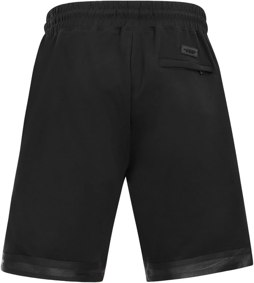 Mens NBA Classic Triple Black Athletic Short - Image 3