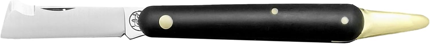 DUE BUOI 202 SU.SI. SP OT CH - Professional Agriculture Pruning & Grafting Knife for Budding & Trimming - Böhler K720 Carbon Steel - (Professional Knife NOT an EDC Pocket Knife)