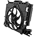 BOXI Engine Cooling Fan Assembly for 2007 2008 2009 2010 2011 2012 2013 2014 2015 for Smart Car Fortwo 451 Replaces 0002009323