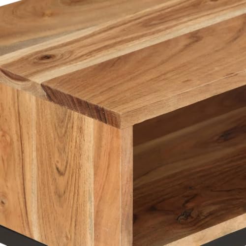 Générique Meuble TV 160x30x45 cm Bois d'acacia Massif,Meubles,Meubles TV,Brun,24.52 KG,337991 – Image 6